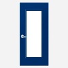[AEVO]도장 방화문-입구 북유럽 스타일 모던 디자인 타공 유리 방화문