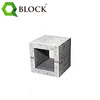 큐블럭Q3 콘크리트블럭 디자인벽돌 인테리어벽돌 큐벽돌